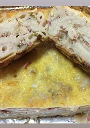 Foto resep Makaroni Panggang Kornet Keju