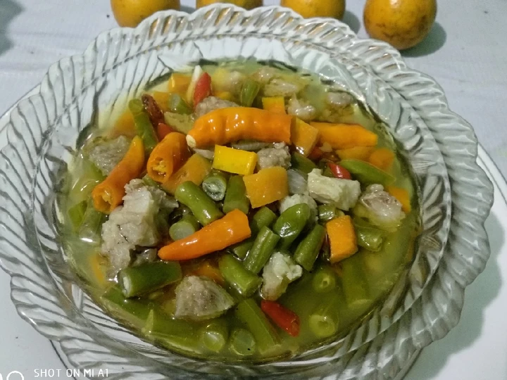 Cara Mudah Menyiapkan Resep Asem asem sandung lamur yummy 😋 yang Lezat