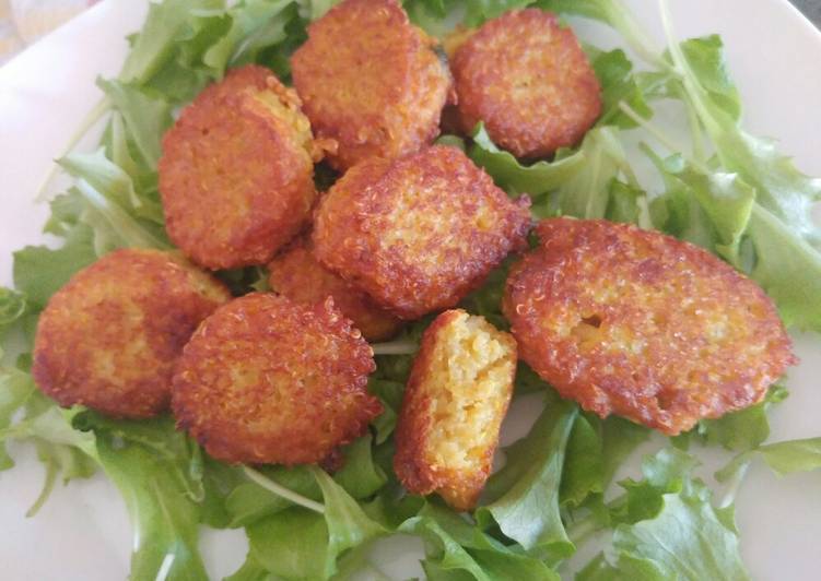 Polpette di quinoa in sacca a poche