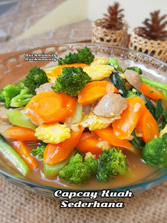Foto resep 99.Capcay Kuah Sederhana