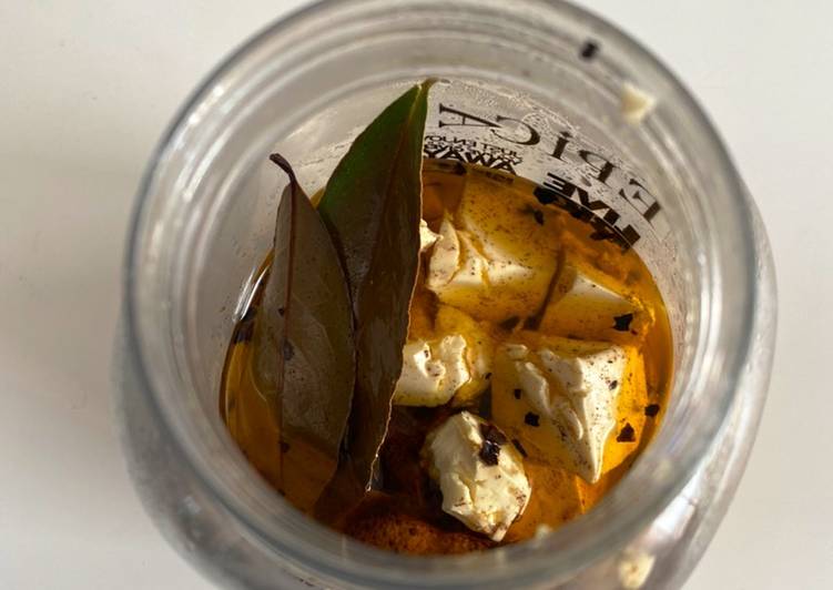 How to Prepare Super Quick Homemade Marinierter Smoky Feta