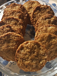 Una foto de Galletitas de avena y coco