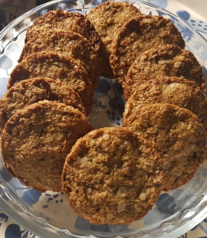 Una foto de Galletitas de avena y coco