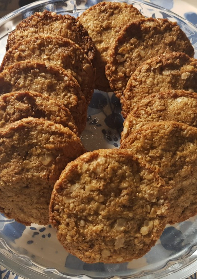 Una foto de Galletitas de avena y coco
