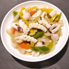 Sauteed Squid A picture of Sauteed Squid.