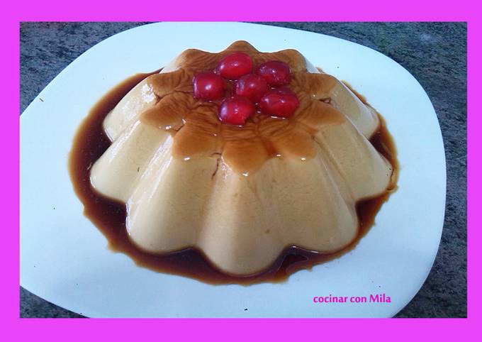 flan de cafe Receta de Milagrosa Rodriguez Soler- Cookpad