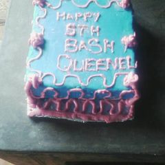 A picture of B.day cake.