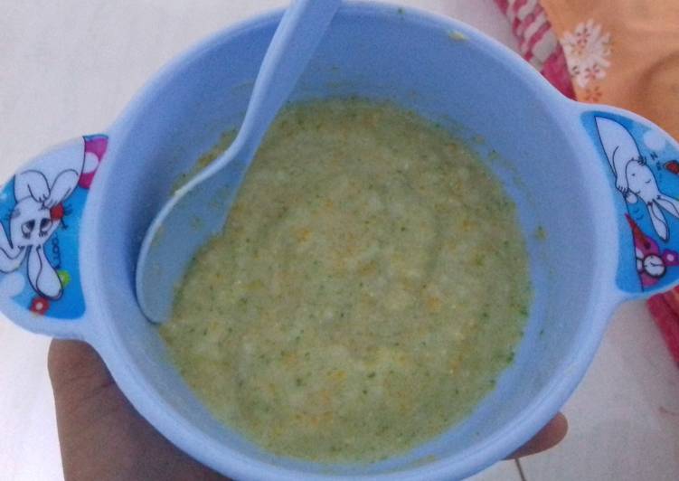 Olahan Bubur nasi bungakol wortel buncis telur puyuh - mpasi 8m 4* | Resep Membuat Bubur nasi bungakol wortel buncis telur puyuh - mpasi 8m 4* Yang Bikin Ngiler