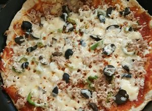 صورة لوصفة بيتزا 🍕