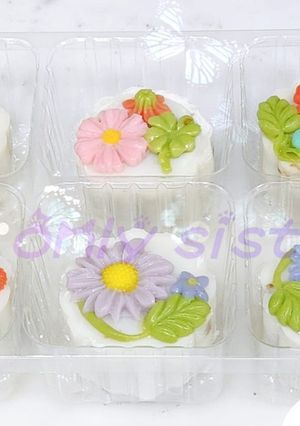 花藝月餅 的食譜成品照片