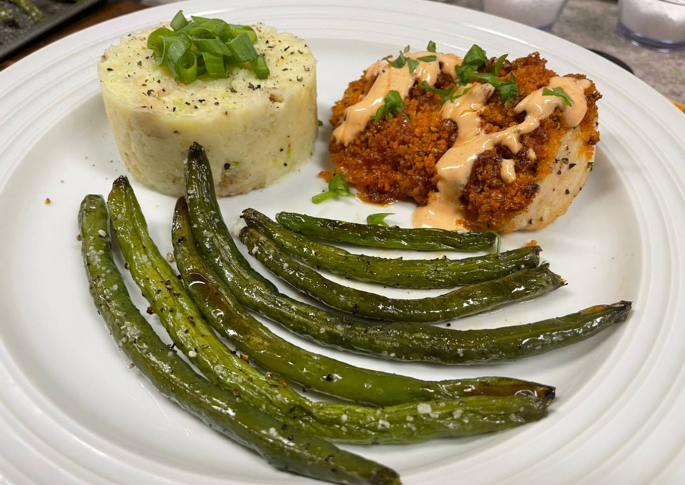 Buffalo-Spiced Crispy Chicken Cutlets