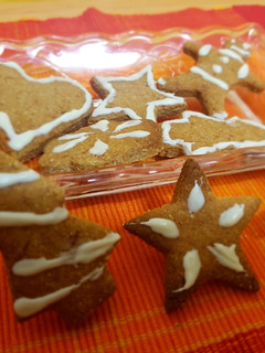 Foto principal de Galletas navideñas de jengibre saludables