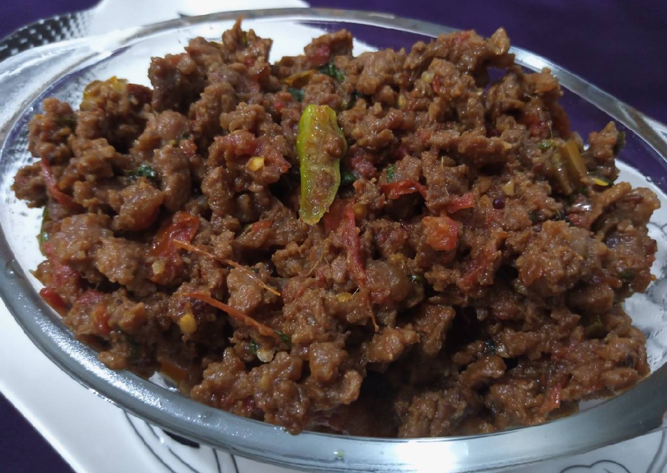 Three Spice Qeema Fry