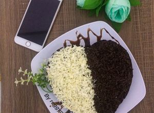 Foto resep Brownies Nutricake Kukus Keju Cokelat
