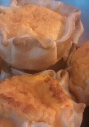 Una foto de Canastitas de calabaza