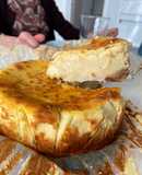 Tarta de queso de La Viña (sin lactosa y sin gluten)