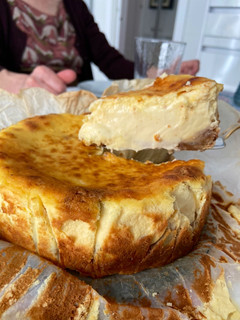 Foto principal de Tarta de queso de La Viña (sin lactosa y sin gluten)
