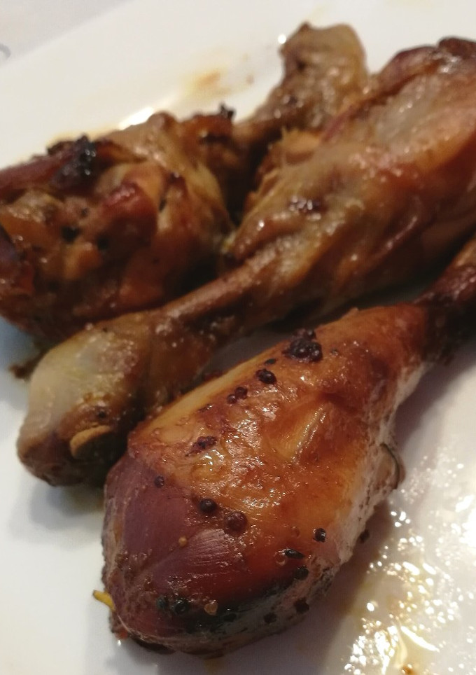 Una foto de Muslos de pollo crockpot 🐓 🍗