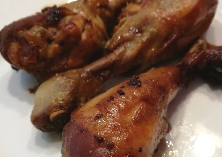 Muslos de pollo crockpot