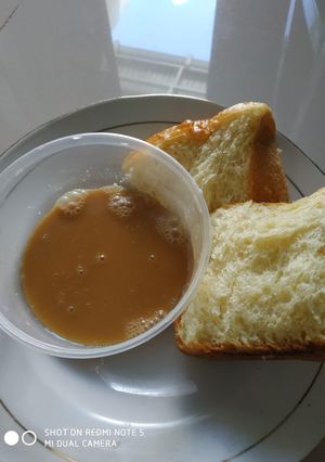 Foto resep Roti Gembung+ kuah sarikaya