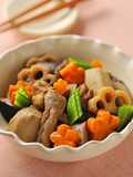 Chikuzen-ni (Simmered Chicken and Root Vegetables)