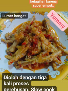 Foto resep Ceker Jontor Seuhah Lunak