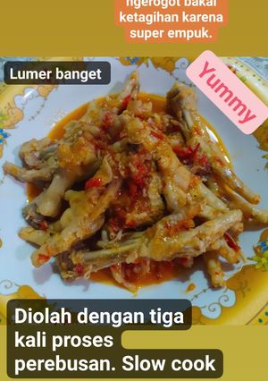Foto resep Ceker Jontor Seuhah Lunak