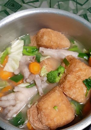 Foto resep Sop Ceker Tahu