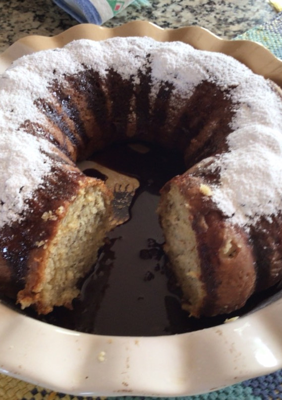 Una foto de Torta de banana (cambur, plátano)