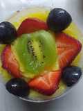 Tarteletas de frutas de estecion en copitas