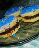 Mini alfajores de avena