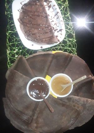 صورة لوصفة كريب شوكولاتة Crêpes choc👍