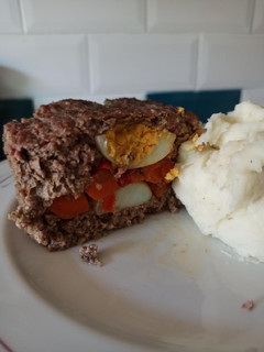 Una foto de Pan de carne en budinera