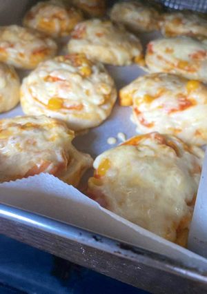 Pizzás csiga recept fotója