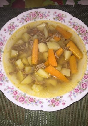 Török húsleves recept fotója