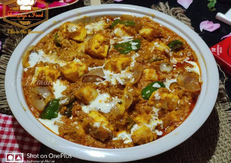 Easiest Way to Make Appetizing Paneer Angara in restaurants Style