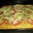 Pizza con masa de zapallo