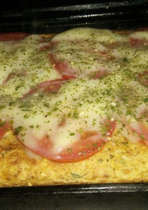 Una foto de Pizza con masa de zapallo