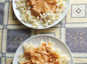 1032. Afrikai harcsapaprikás túrós csuszával és simán csusza tésztával ! recept fotója