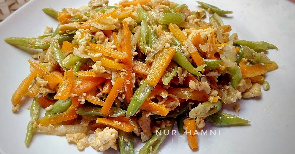 Resep Orak arik buncis wortel oleh Nur Hamni - Cookpad