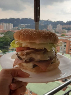 Una foto de Hamburguesa de carne de res
