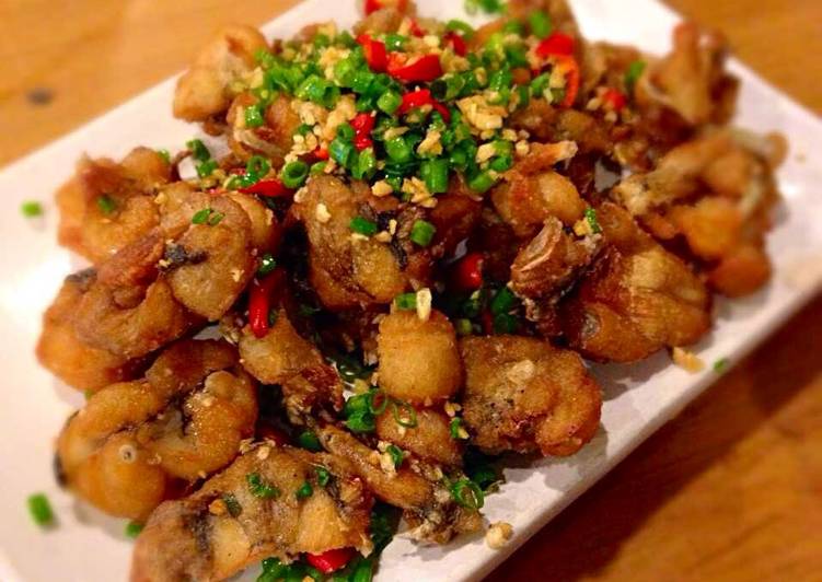 หมูสามชั้นคั่วพริกเกลือ