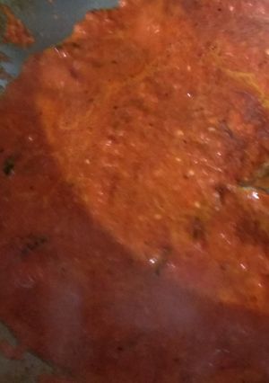 A picture of Red chutney.