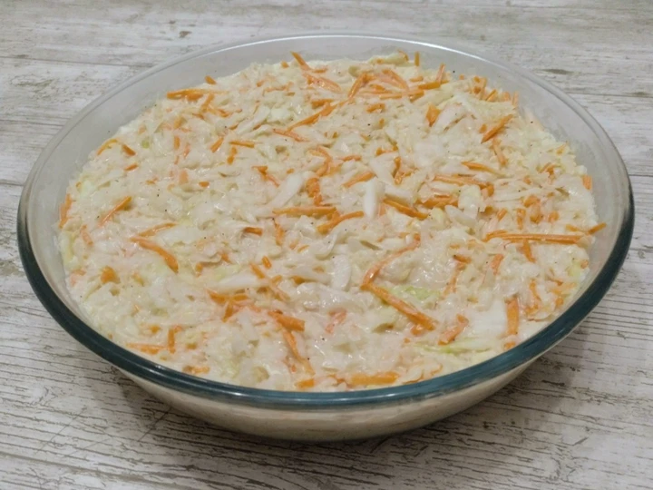 Manera fácil Hacer Ensalada de col (coleslaw)  que Delicioso