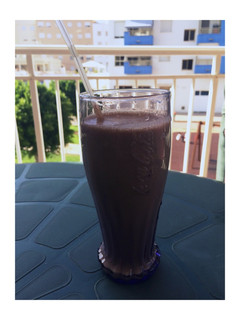 Una foto de Batido chocobanana
