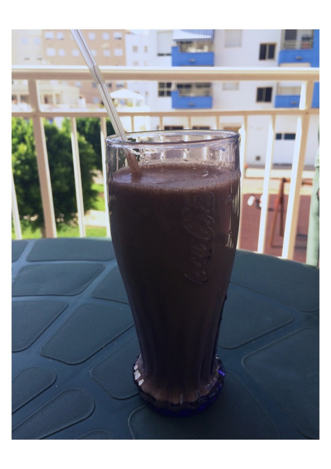 Una foto de Batido chocobanana