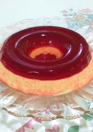 Foto de Gelatina de duas camadas