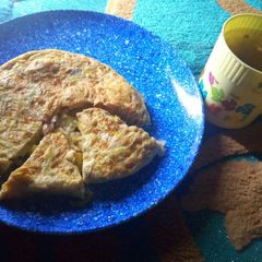 A picture of Simple Spanish omelet.