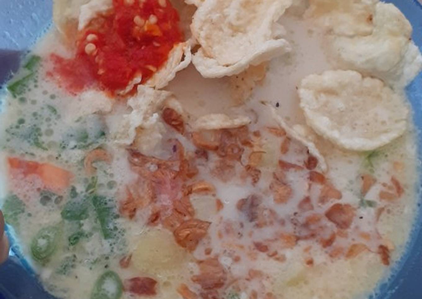 Soto Betawi #kuah santen + susu