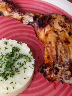 Una foto de Pollo a la miel en freidora de aire